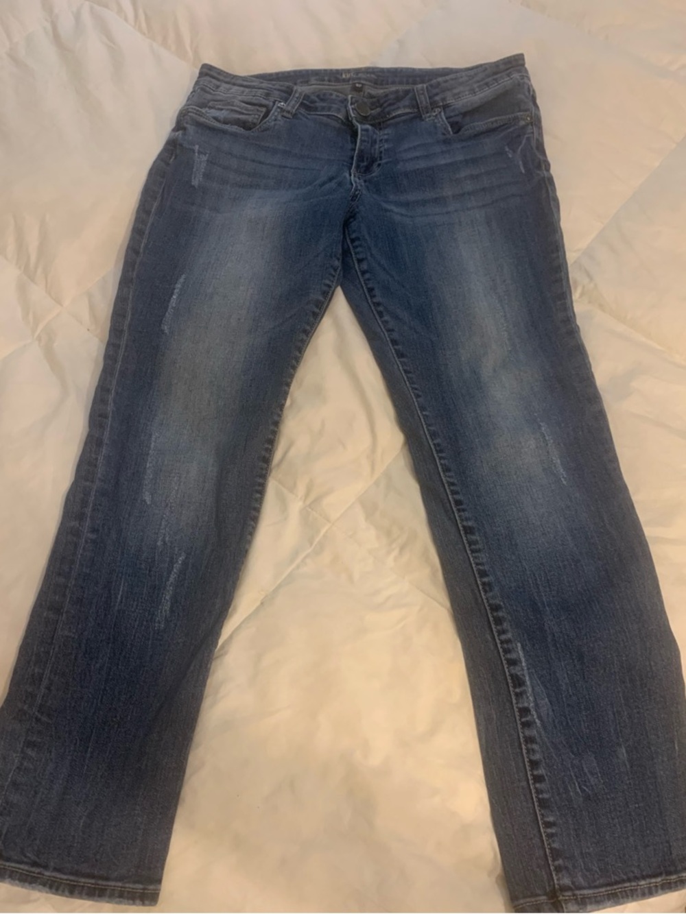 Kut from the Kloth Dark Wash Cropped Jeans